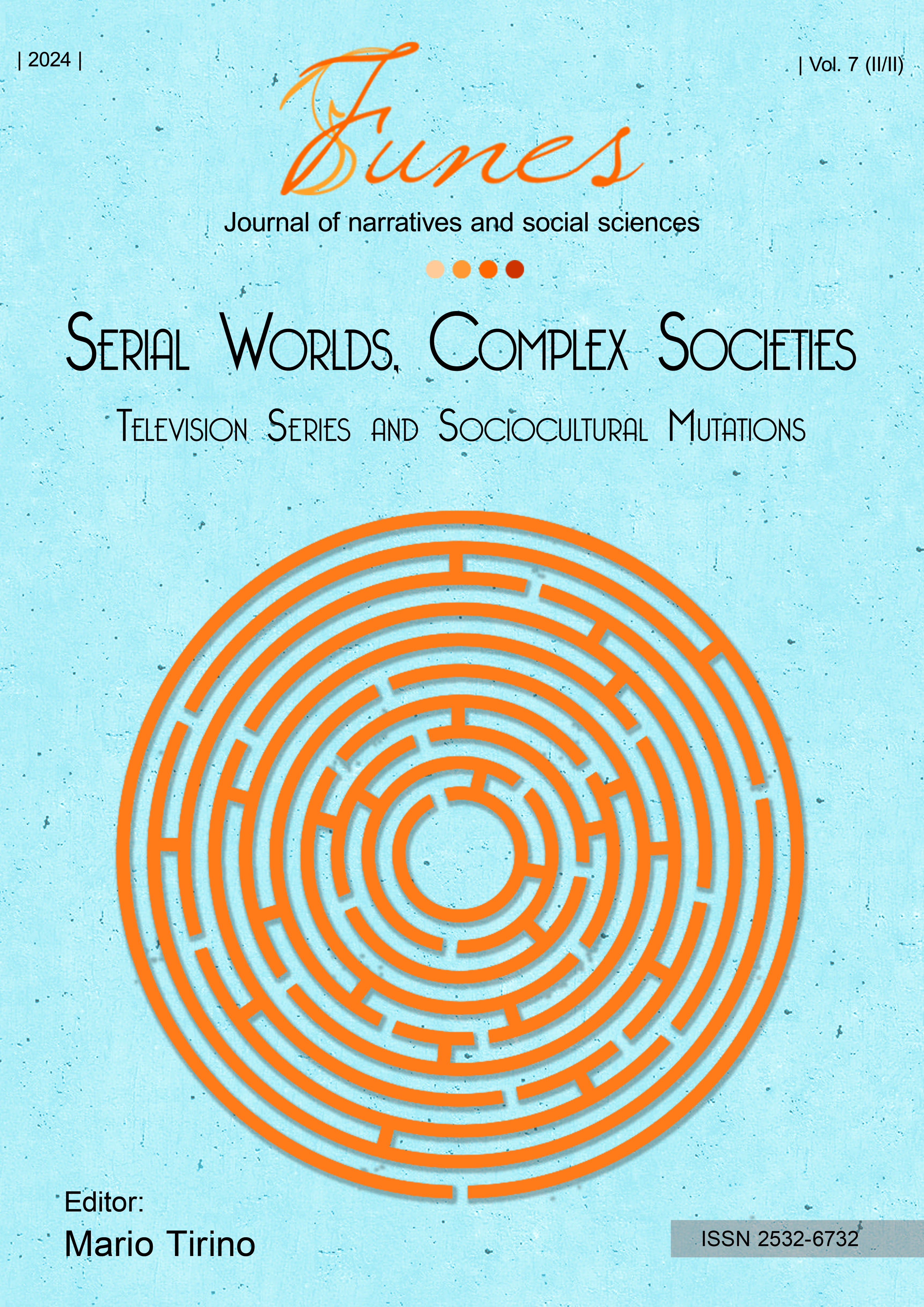 					Visualizza V. 7 N. 2 (2024): Serial Worlds, Complex Societies – Part 2. Television Series And Sociocultural Mutations
				