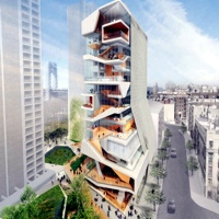 Columbia University's New Transparent Medical Center. New York, NY, USA